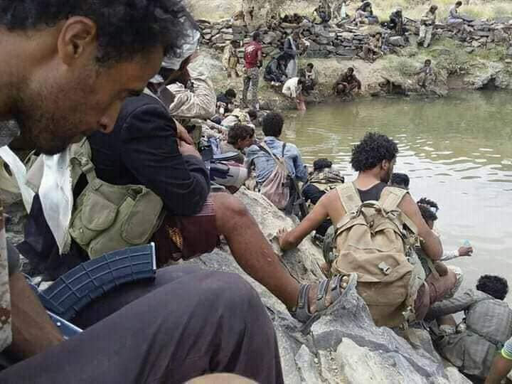 صور لمقاتلين الجيش الوطني في وادي آل أبو جبارة