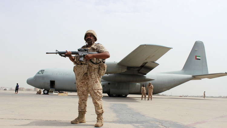 الإمارات ترسل سرب من طائراتها المقاتلة لجزيرة سقطرى في ظل مخطط خطير يسعى لاستغلال الأراضي اليمنية